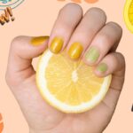 Το citrus μανικιούρ παίρνει τη σκυτάλη