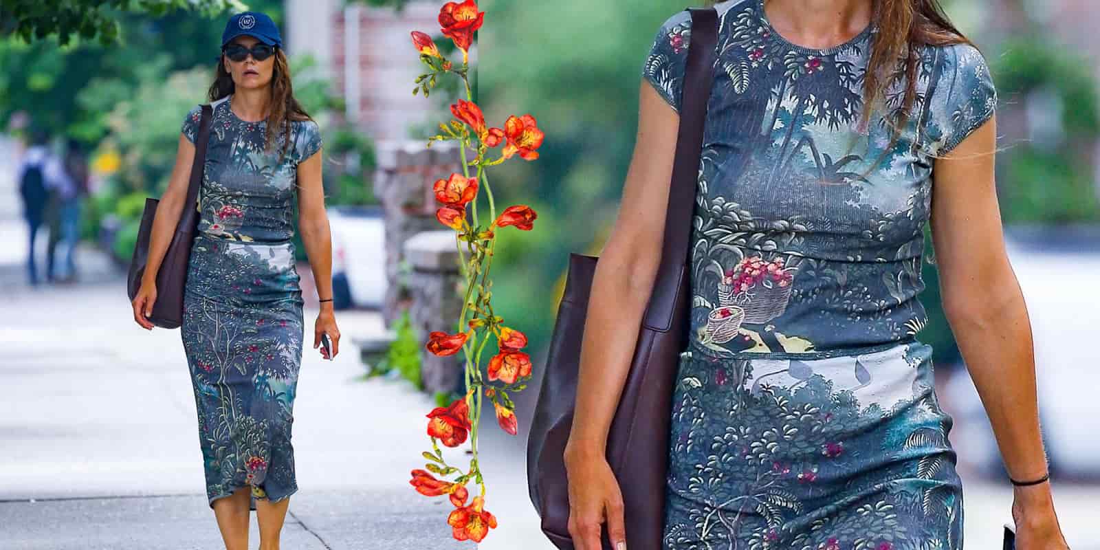 Katie Holmes Floral καλοκαίρι