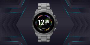 Fossil Gen 6 Stainless Steel Touchscreen Smart Watch