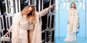 Natalia Vodianova paris fashion week 2025