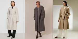 Oversized Παλτό με Μίνιμαλ Σιλουέτες