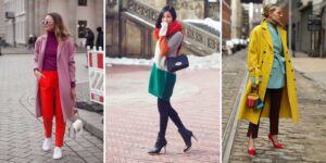 Color Blocking σε Έντονα Χρώματα