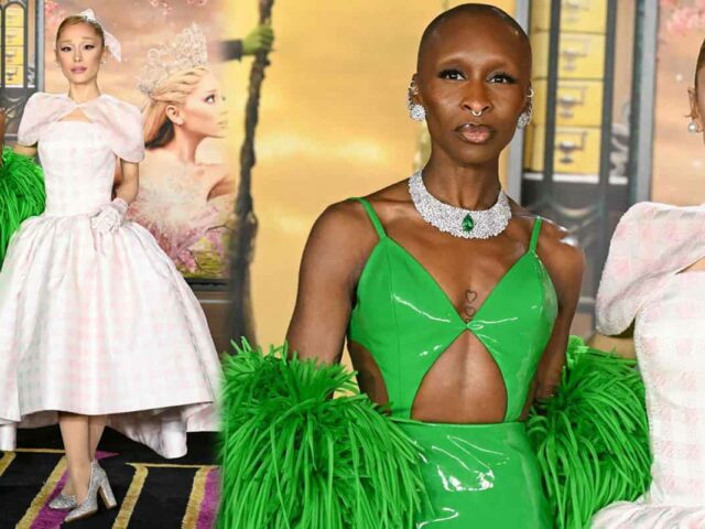 Wicked Premiere: Erivo & Grande